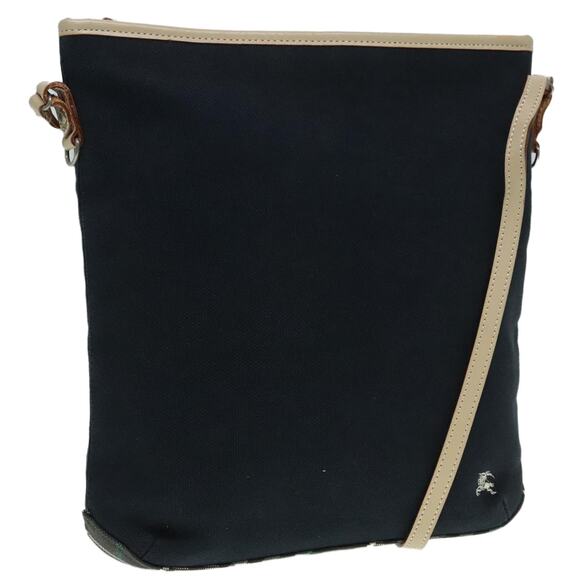Burberry Blue Label Shoulder Bag Canvas Navy - Picture 1 of 16